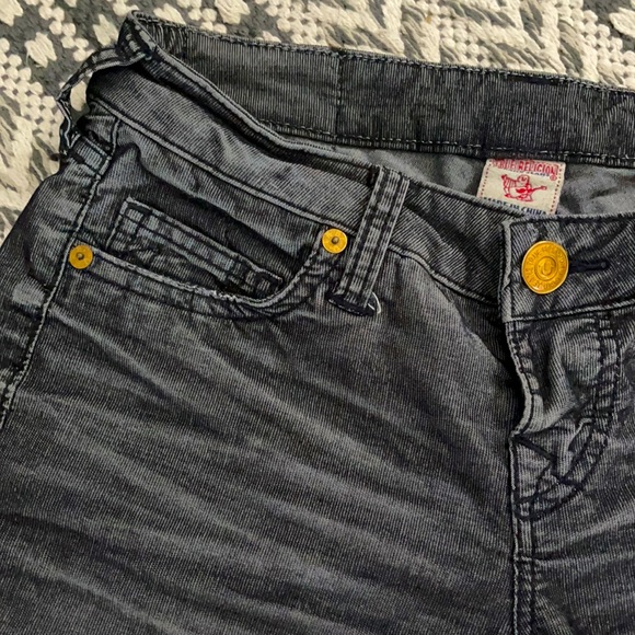 TRUE RELIGION Low-Rise Corduroy Skinny Jeans - Picture 5 of 12